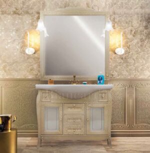 MOBILE BAGNO AVORIO E ORO