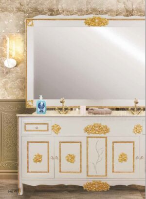 MOBILE BAGNO AVORIO E ORO