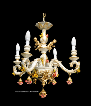 LAMPADARIO IN CERAMICA