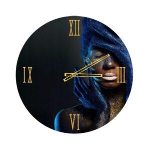 orologi moderni in vetro temperato