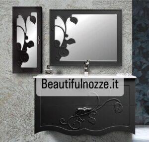mobile bagno moderno nero