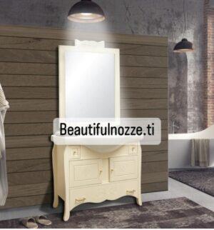 mobile bagno avorio