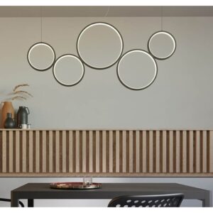 LAMPADARIO A SOSPENSIONE STILE MODERNO ATHENA