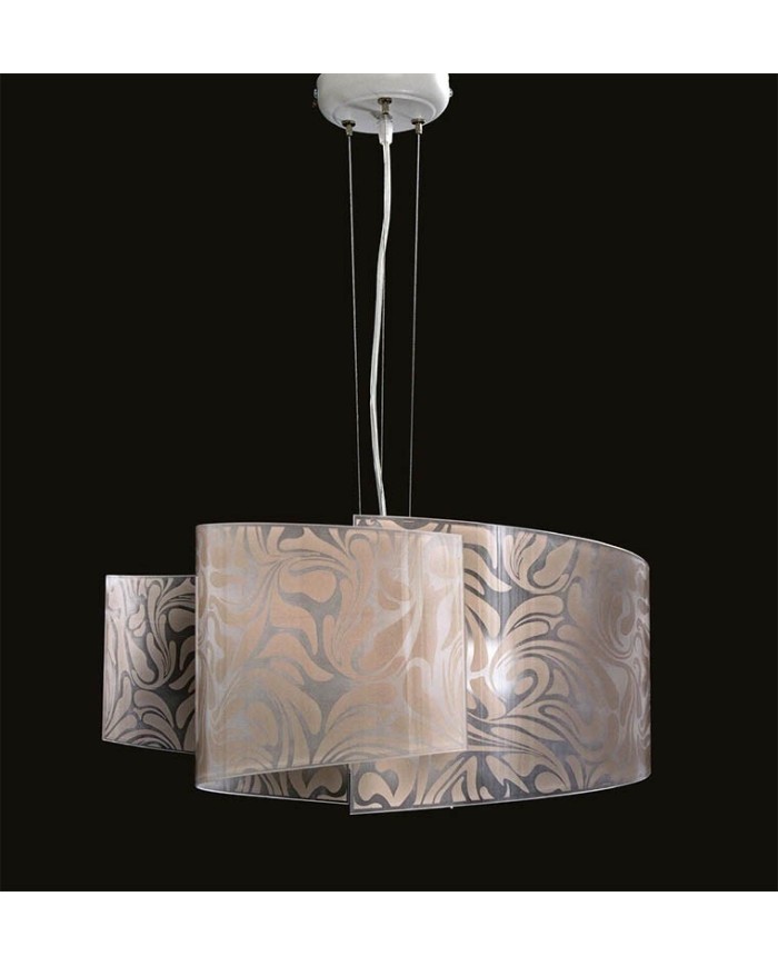 LAMPADARIO A SOSPENSIONE STILE MODERNO CONTEMPORANEO MARTIN
