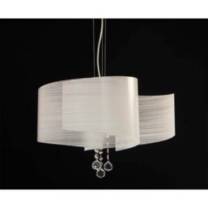 LAMPADARIO A SOSPENSIONE STILE MODERNO CONTEMPORANEO RIGHE SP3