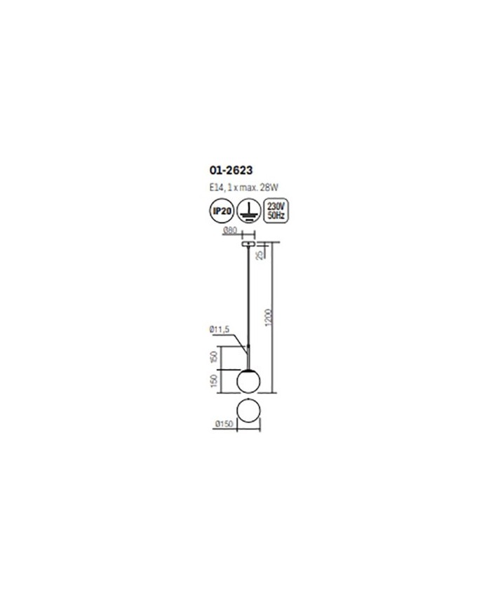 LAMPADARIO A SOSPENSIONE STILE MODERNO NIVA 1