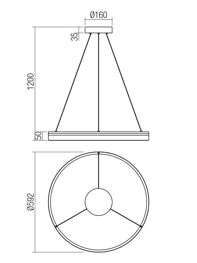 SOSPENSIONE STILE MODERNO VALDIS SP60