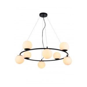 SOSPENSIONE STILE MODERNO BOWLING SP 8 NERO SOSPENSIONE STILE MODERNO BOWLING SP 8 NERO