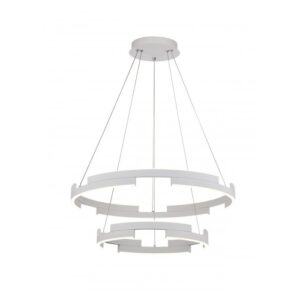 SOSPENSIONE STILE MODERNO CASTLE G BIANCO DIAM: 60 CM