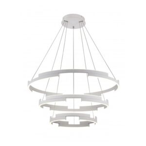 SOSPENSIONE STILE MODERNO CASTLE BIG BIANCO DIAM: 80 CM