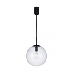 SOSPENSIONE STILE MODERNO GLOBAL NERO DIAM: 30 CM