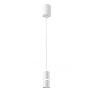 SOSPENSIONE A UNA LUCE IN STILE MODERNO NAKU BIANCO DIAM: 6 CM