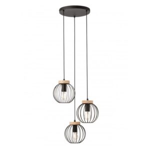 LAMPADARIO A 3 LUCI STILE MODERNO CONTEMPORANEO TRELLIS DIAM: 41 CM