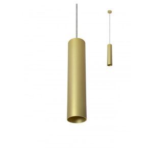 SOSPENSIONE UNA LUCE STILE MODERNO AXIS SP ORO DIAM: 5 CM