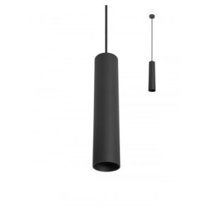SOSPENSIONE UNA LUCE STILE MODERNO AXIS SP NERO DIAM: 5 CM