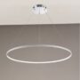 ALURING-LAMPADARIO-SOSPENSIONE-ROTONDA-PICCOLA-ALLUMINIO-CROMO-SATINATO-A-LED-162121560670