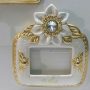 COPRI-INTERRUTTORI-3-PULSANTI-PLACCHETTE-VIA-VENETO-CRISTALLO-FIORE-FOGLIA-ORO-152054412450