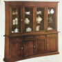 CRISTALLIERA-CON-4-PORTE-VETRO-4-PORTE-LEGNO-E-4-CASSETTI-IN-LEGNO-NOCE-164706585620