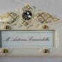 PLACCHETTA-FUORIPORTA-VIA-VENETO-FIORI-CRISTALLO-SWAROVSKI-FOGLIA-ORO-152236940931