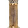COLONNA-CARAPIE-IN-CERAMICA-FOGLIA-ORO-AVORIO-E-ARGENTO-ARREDO-CASA-152192309212
