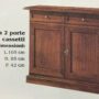 CREDENZA-CON-2-PORTE-E-2-CASSETTI-IN-LEGNO-NOCE-154333540182