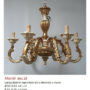LAMPADARIO-IN-LEGNO-5-LUCI-ORO-E-AVORIO-164257295482
