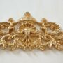 SOPRAPORTA-IN-LEGNO-DECORO-IN-FOGLIA-ORO-110-cm-154139654942