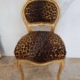 COPPIA-POLTRONCINE-IN-LEGNO-FOGLIA-ORO-E-TESSUTO-LEOPARDATO-SEDIE-163323417833-3
