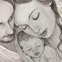 QUADRO-MODERNO-SACRA-FAMIGLIA-CAPEZZALE-IN-LEGNO-TORTORA-E-DECORATO-A-MANO-154087160313-3