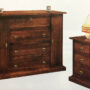 TRITTICO-COMO-E-COMODINI-IN-LEGNO-NOCE-CAMERA-DA-LETTO-164698426243