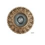 FARETTO-AD-INCASSO-ROTONDO-IN-FUSIONE-DECORO-FOGLIA-IN-DIVERSI-COLORI-152995923544