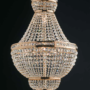 LAMPADARIO-SOSPENSIONE-IN-FUSIONE-BAGNO-ORO-CON-CRISTALLI-VARIE-MISURE-153444605954