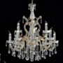 LAMPADARIO-STILE-MARIA-TERESA-CRISTALLI-SWAROVSKI-12-LUCI-DA-SOFFITTO-ARREDO-CAS-161770678344