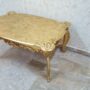 TAVOLINO-RETTANGOLARE-IN-LEGNO-DECORO-FOGLIA-ORO-SALOTTO-SOGGIORNO-ARREDO-CASA-162196790624