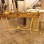 ZINEFFA-MANTOVANA-IN-LEGNO-FOGLIA-ORO-CON-CRISTALLI-BASTONE-PER-TENDA-ARREDO-153187000154