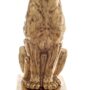 PANTERA-ORO-COLONNA-CERAMICA-CRISTALLI-ANIMALI-ARREDO-CASA-SOGG-SALOTTO-152027580626