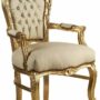 POLTRONA-IN-LEGNO-ORO-IN-ECOPELLE-AVORIO-CON-STRASS-154449210496-2