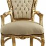 POLTRONA-IN-LEGNO-ORO-IN-ECOPELLE-AVORIO-CON-STRASS-154449210496-3