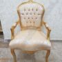 POLTRONA-SEDIA-IN-LEGNO-FOGLIA-ORO-E-TESSUTO-PANNA-E-ORO-ON-CRISTALLI-163325154856-2
