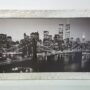 QUADRO-IN-LEGNO-INVECCHIATO-ARGENTO-DECORATO-CON-GLITTER-DECORO-PONTE-BROOKLYN-162070511826