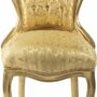 SEDIA-DA-CAMERA-DA-LETTO-IN-LEGNO-FOGLIA-ORO-E-TESSUTO-AVORIO-DAMASCATO-164860830996-2