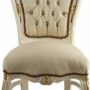 SEDIA-IN-LEGNO-AVORIO-E-FINITURE-ORO-IN-ECOPELLE-AVORIO-CON-STRASS-164860796896-3