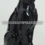 TIGROTTO-MEDIO-SEDUTO-IN-CERAMICA-NERA-ANIMALI-LEONE-ARREDO-CASA-162879213196