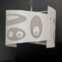 TRENTON-LAMPADARIO-SOSPENSIONE-MODERNO-STRUTTURA-CROMO-VETRO-BIANCO-OCCHIO-60W-152497685246