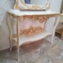 CONSOLLE-E-SPECCHIO-IN-LEGNO-PANNA-E-FOGLIA-ORO-INGRESSO-ARREDO-CASA-153143123627-8