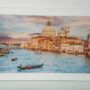 QUADRO-VENEZIA-DA-SALA-LEGNO-BIANCO-LUCIDO-DECORATO-CON-GLITTER-162070475147