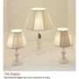 TRIS-DI-LUMI-IN-LEGNO-COMPLETO-DI-PARALUMI-BIANCO-SHABBY-153980234667