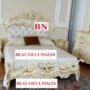 LETTO-MATRIMONIALE-LEGNO-AVORIO-E-FOGLIA-ORO-IMBOTTITURA-IN-TESSUTO-O-ECOPELLE-153113801878