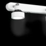 TEOREMA-SPOT-APPLIQUE-IN-METALLO-SATINATO-BIANCO-E-FARETTI-ORIENTABILI-2-LED-152788311288