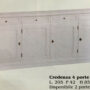 CREDENZA-CON-4-PORTE-E-4-CASSETTI-IN-LEGNO-LACCATO-BIANCO-154338532779